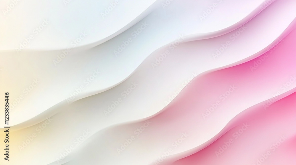 Poster minimalistic clean orange waves abstract background. abstract soft orange gradient waves background,