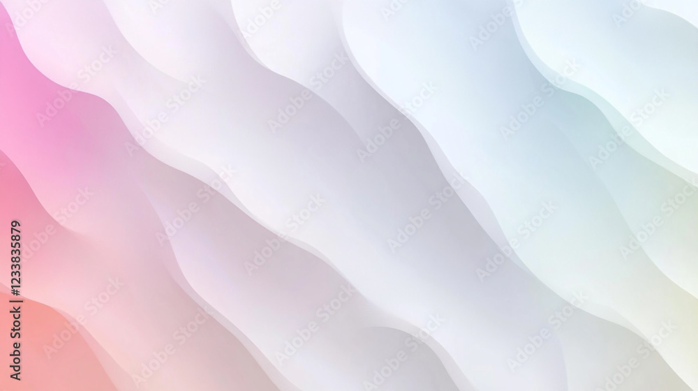 Poster minimalistic clean orange waves abstract background. abstract soft orange gradient waves background,