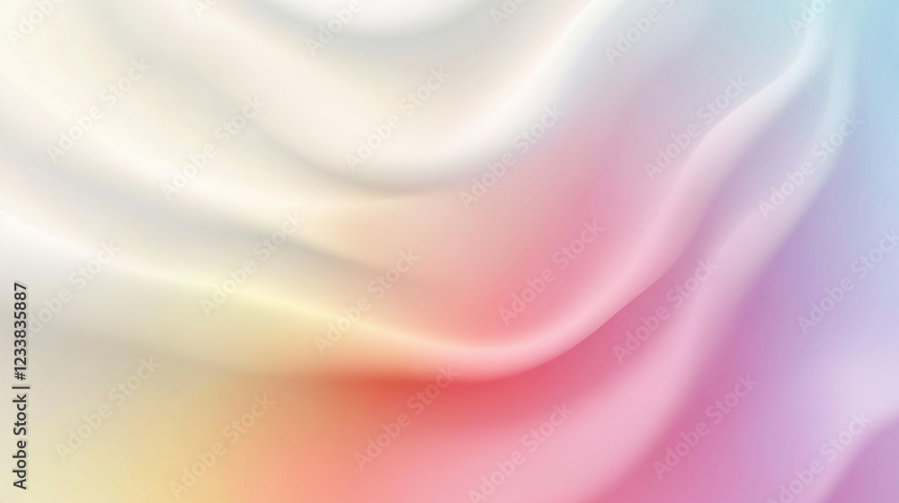 Poster minimalistic clean orange waves abstract background. abstract soft orange gradient waves background,