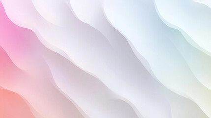 Obraz premium Minimalistic clean orange waves abstract background. Abstract soft orange gradient waves background, Soft Pink Fabric Texture with Gentle Waves and Smooth Surface for Background 