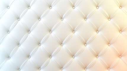 White fabric mattress texture top view background, Close up brand new clean spring mattress surface