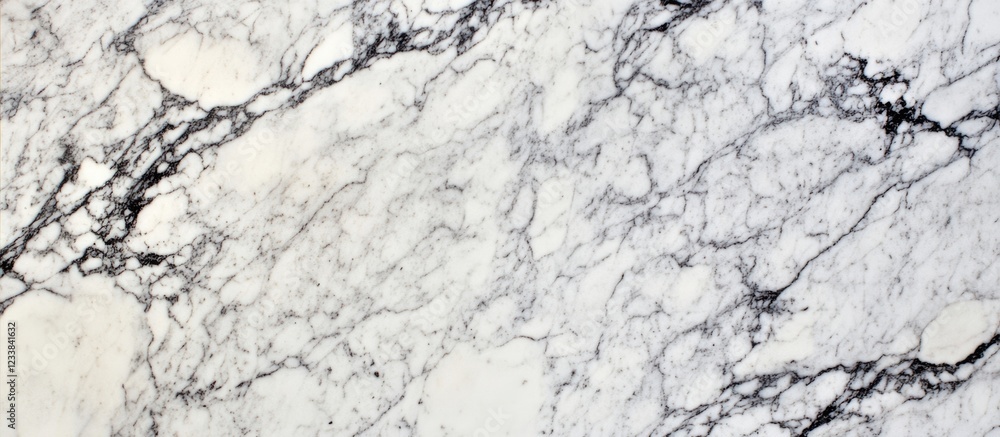 Aufkleber elegant white marble texture with striking black veining ideal for backgrounds and design projects w