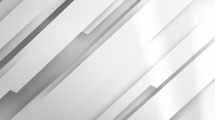 Obraz premium Abstract geometric white and silver grey motion background, abstract smooth elegant white fabric texture background,