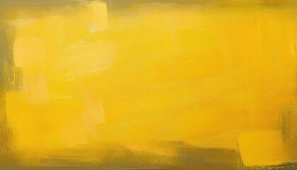 Vibrant Canvas Artwork Expressive Abstract Stroke of a Sunflower in a Yellows Spectrum, Evoking...