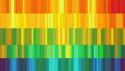 Vibrant SpringSummer Rainbow Backdrop with LGBTQ Diversity Emblem A Modern, Inclusive Artwork Ideal for Digital Art, Home Decor, or Design Inspiration