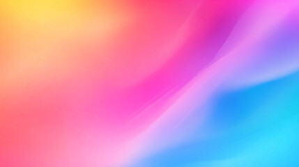 Abstract colorful background featuring a grainy gradient blending blue, Mixed bright shiny fancy pale orange tone color light purple paint on blank watercolor paper texture