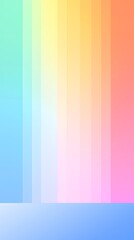 Fototapeta premium Soft rainbow gradient with vibrant tones, energetic and cheerful
