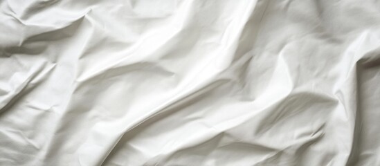 Obraz premium White Leather Texture Background with Subtle Creases and Empty Space for Custom Text Overlay