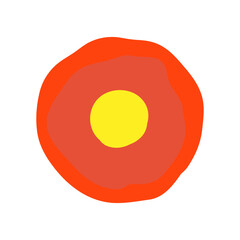 Flower icon vector. Garden illustration sign. Flora symbol or logo.