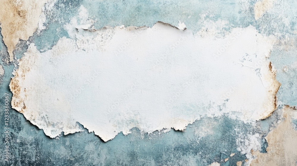 Poster vintage distressed invitation background featuring a textured card with ample empty space for person