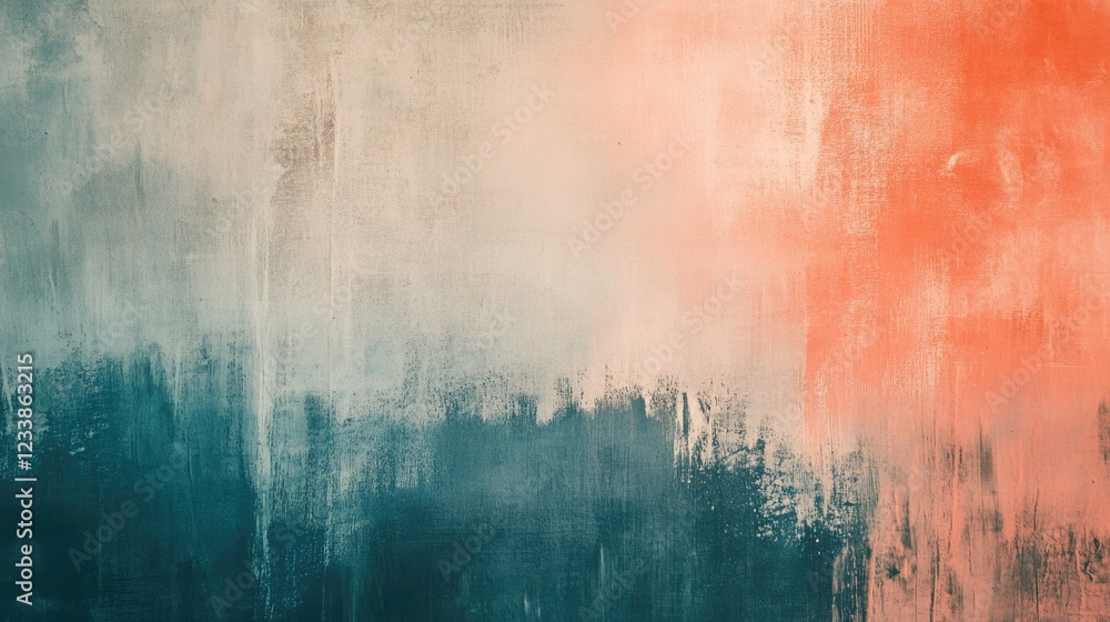 Aufkleber Abstract Colorful Textured Background with Soft Gradients and Empty Space for Custom Text Use in Creative Projects