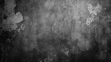 Fototapeta premium Textured Concrete Wall with Weathered Surface in Widescreen Format Ideal for Backgrounds or Design Elements