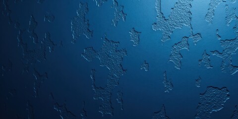 Fototapeta premium Velvety dark blue surface with tiny, uneven textures creates an intriguing tactile mosaic; smooth yet captivating to explore