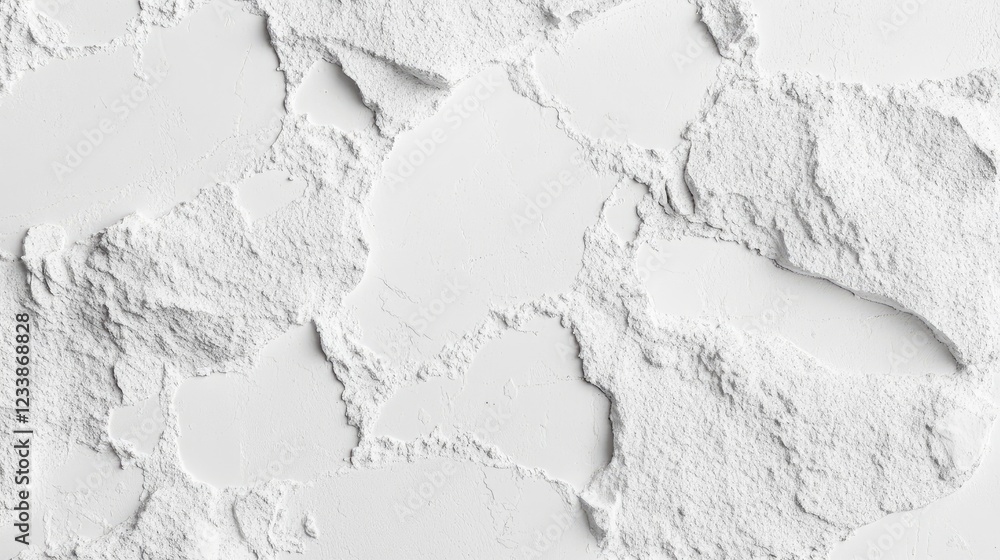 Poster textured white concrete surface with worn uneven appearance suitable for modern architecture and int