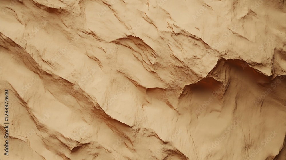 Poster abstract sandy textured background with diagonal lines and shadows creating depth and dimension