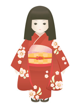 市松人形 Images – Browse 30 Stock Photos, Vectors, and Video