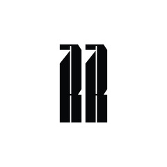 RR monogram logo design letter text name symbol monochrome logotype alphabet character simple logo
