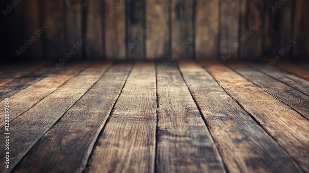Poster wooden floorboards texture rustic oak background with empty space for text or graphic design use