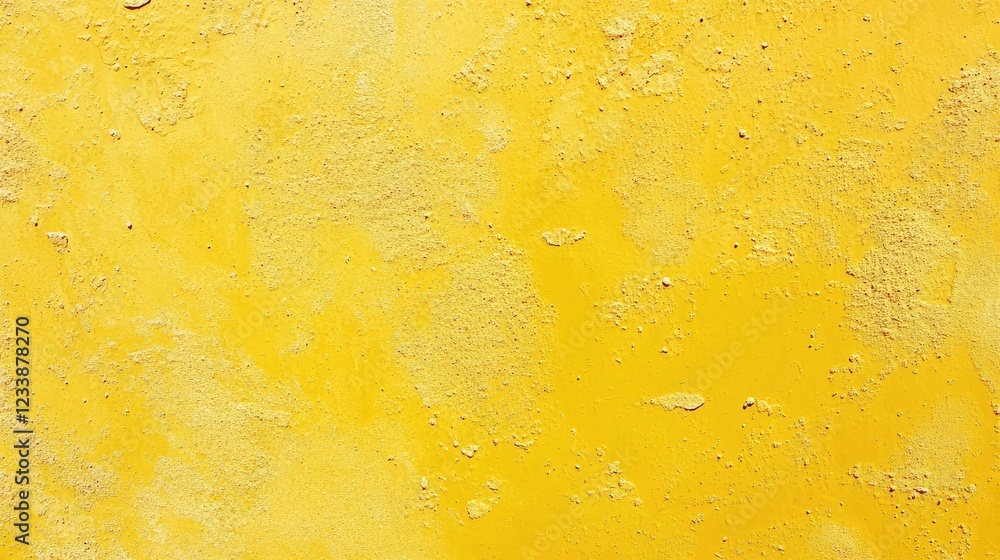 Poster vibrant yellow sand texture with fine particles in empty sandy beach setting ideal for banner and po