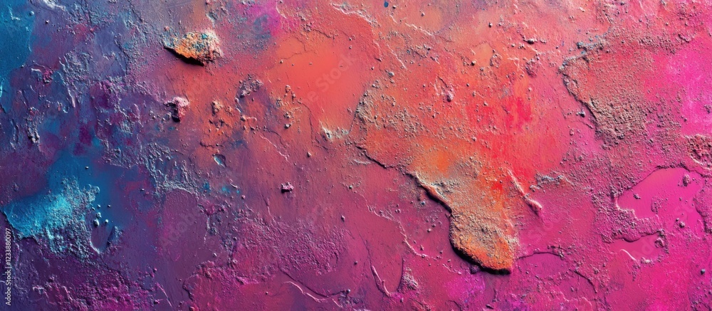 Poster abstract textured background in vibrant colors with earth tones and textures resembling a map of afr