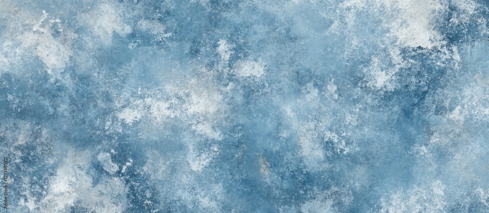 Aufkleber blue abstract textured background with soft cloud-like patterns and ample copy space for text placem