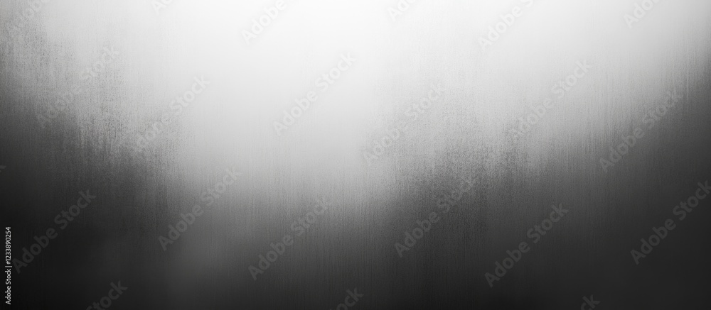 Aufkleber abstract black and white gradient blurred background with textured surface and copy space
