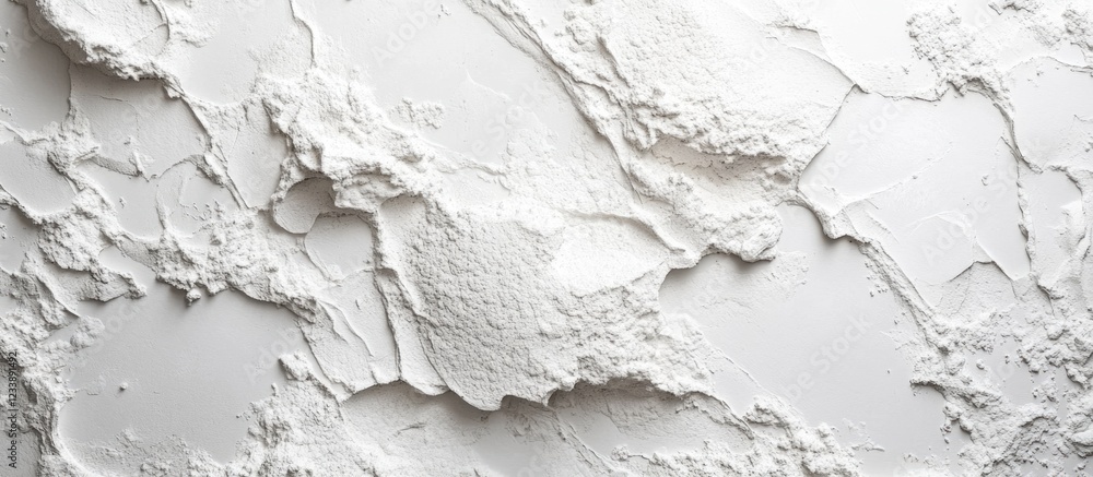 Poster white textured wall surface with uneven plaster finish and subtle shadows for depth and dimension. c