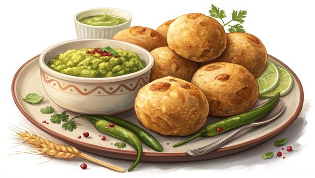 Savoring litti chokha traditional roasted wheat balls with mashed vegetables in bihar's culinary heritage
