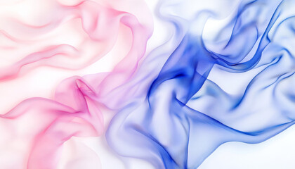 Obraz premium abstract background of blue silk