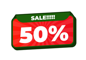 3D Pop Up Design Promo Sale Creative Designer