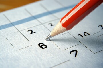 Business Schedule Calendar And Agenda Gantt, 