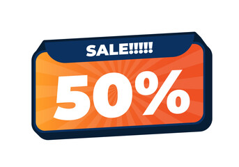 3D Pop Up Design Promo Sale Creative Designer