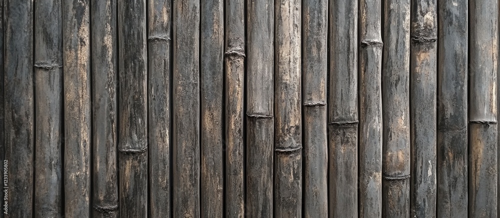 Aufkleber bamboo wall texture background with natural patterns and shades suitable for design applications cop