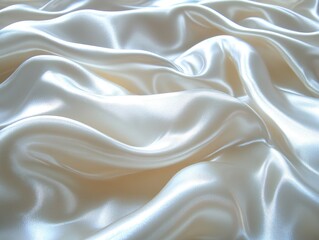 Obraz premium Elegant Silk Fabric Drapes Beautifully