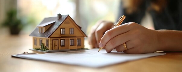 Realtor agent explain contract to client