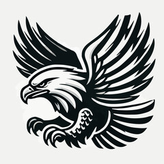 Fototapeta premium eagel background illustration vector