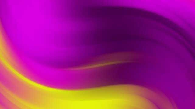Abstract art with purple, yellow and black tones suitable for backgrounds, posters and modern design projects with a bold color palette, with slow motion