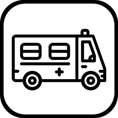 716-Ambulance Icon style