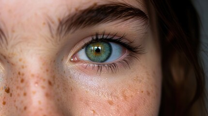 Obraz premium Microneedling: By creating tiny punctures, this treatment stimulates collagen production, enhancing skin texture and encouraging a smooth, youthful glow. 