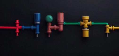 home repair plumbing fixes safety. Glowing holographic diagrams illustrating safe techniques for common plumbing fixes in home repair tutorials