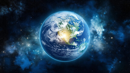 Obraz premium planet earth in space