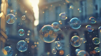 Economic Bubble: A phenomenon where asset prices soar beyond their actual worth, eventually bursting in a sudden collapse, causing market disruption.