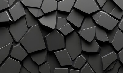 Abstract dark grey fractured surface background texture
