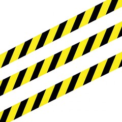 yellow and black caution tape diagonal stripes warning abstract background pattern design