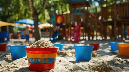 Playgrounds: Soft sand in sandboxes and playgrounds creates a safe, engaging environment for children to play, ensuring a fun and protective space for outdoor activities.
