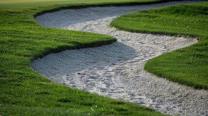 Golf Course Maintenance: Sand helps maintain golf course conditions by improving bunker surfaces and topdressing greens, ensuring healthier turf and optimal performance on the course.
