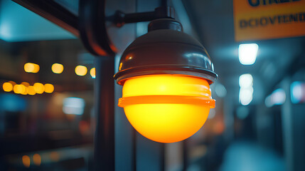 Lights on the street