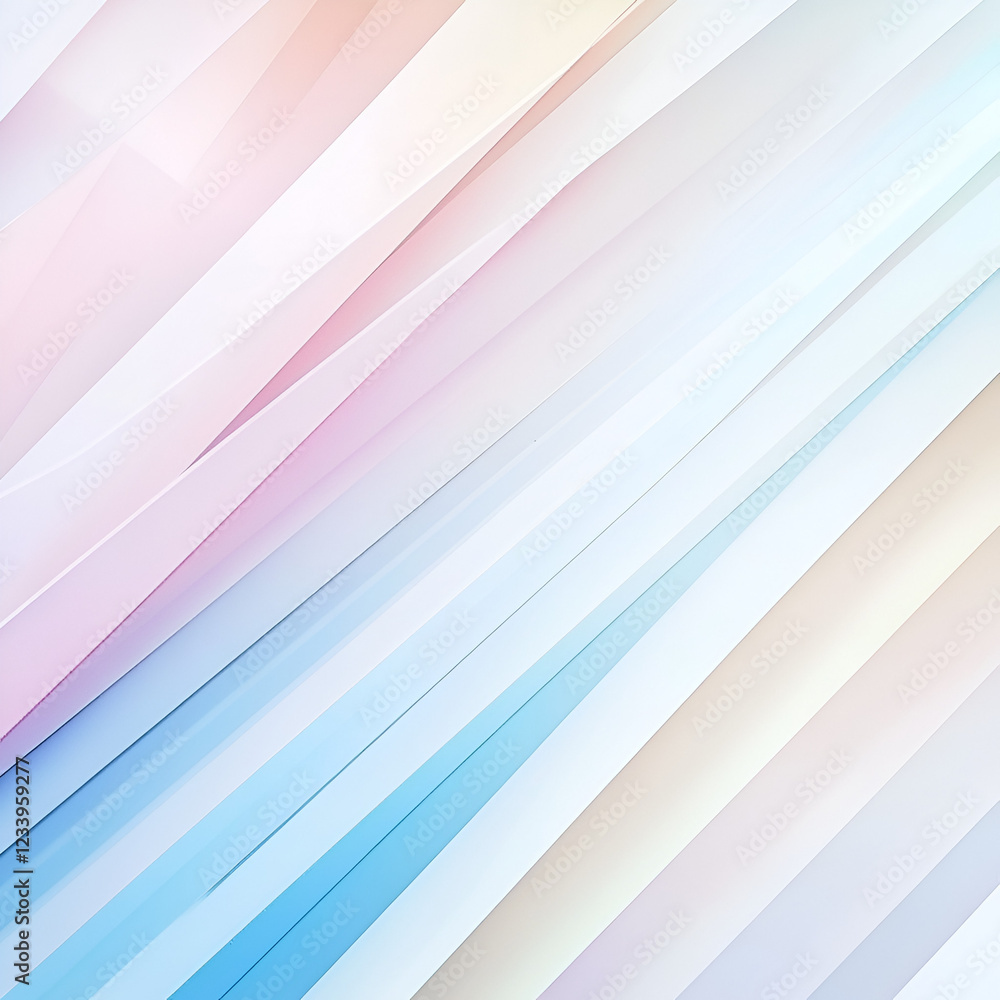 Poster abstract lines in pastel: an ethereal and eye-catching abstract artwork featuring overlapping diagon
