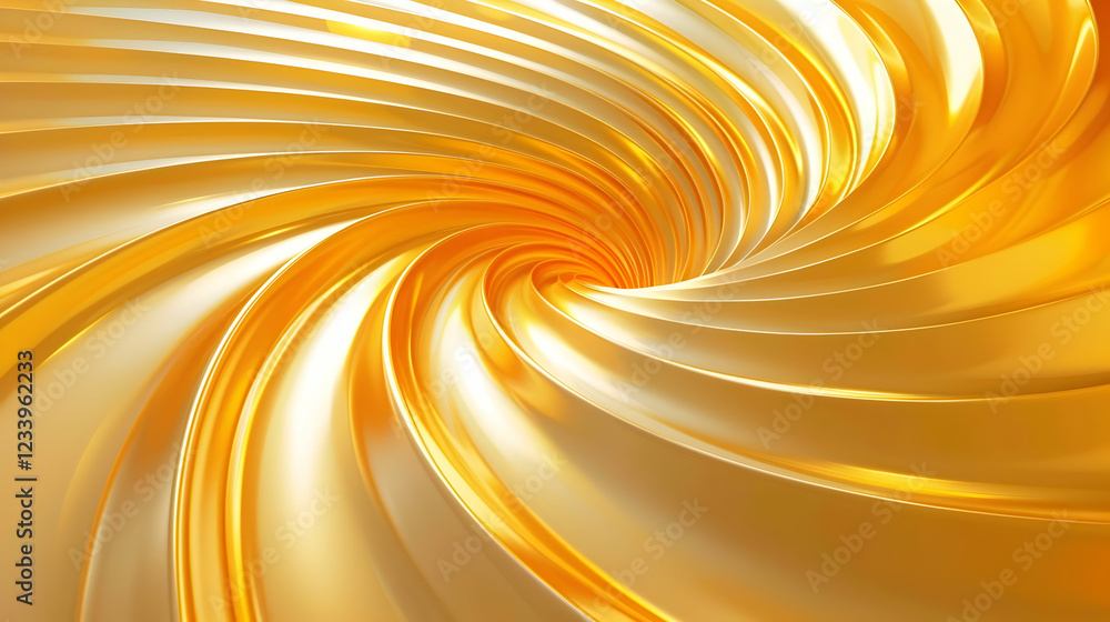 Poster a swirling pattern of golden hues creating a dynamic, polished texture.