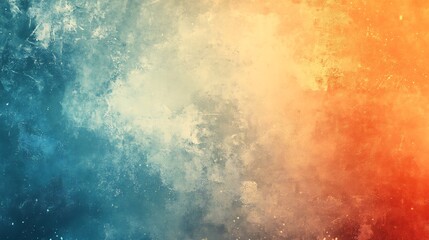 Abstract Warm Cool Color Gradient Texture. AI Generated